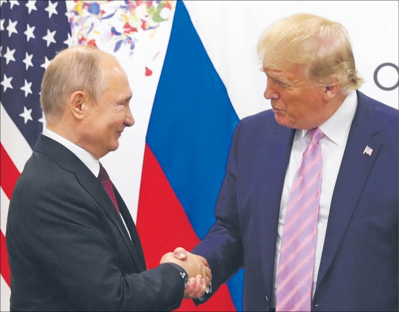 Donald Trump rozmawiał z Władimirem Putinem w czasie swojej pierwszej kadencji – między innymi w Osace na szczycie G20 w 2019 r.