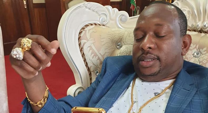 File image of Mike Sonko who has been on the spot for recording and releasing his private phone calls with a section of businessmen and politicians