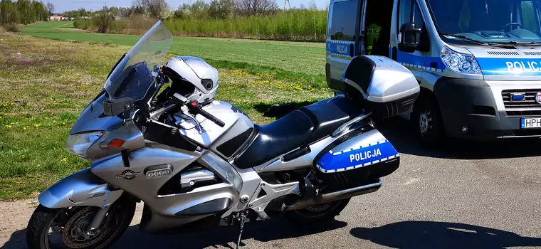 Ostrzegł motocyklistę przed radarem. Nie usiądzie za kółkiem przez długi czas