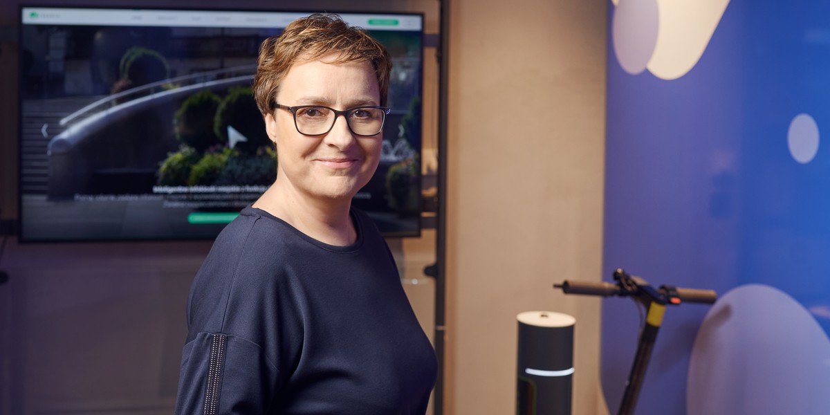 Dominika Bettman, dyrektor generalna w polskim oddziale Microsoft. 