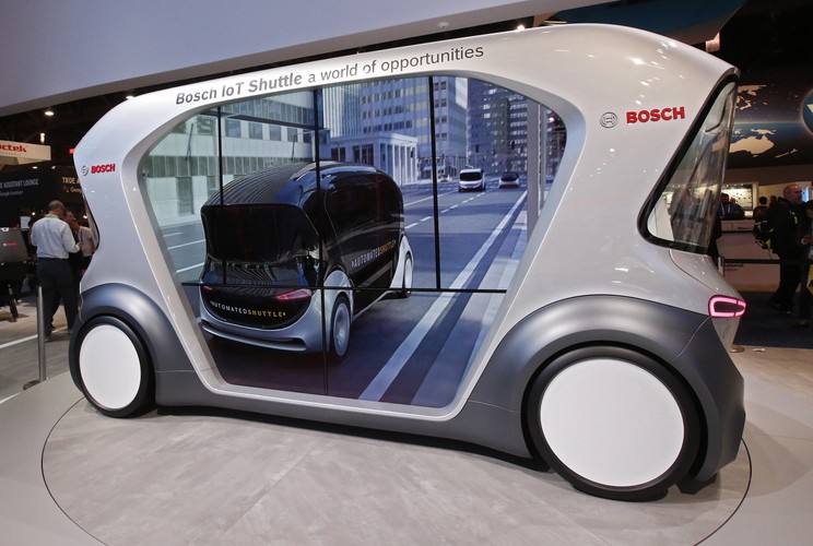 Autonomiczny pojazd firmy Bosch