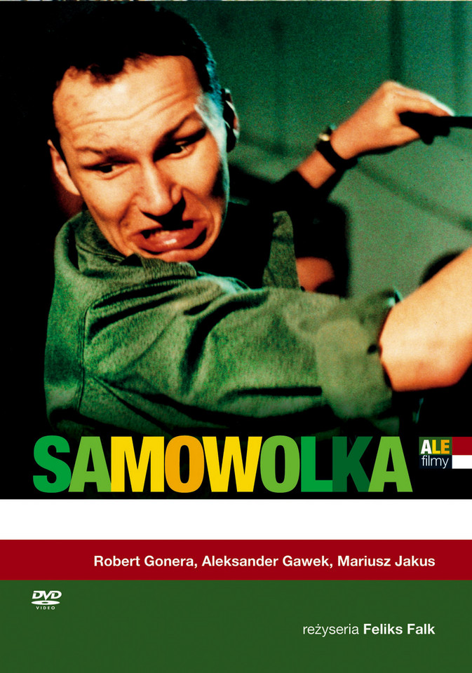 Okładka wydania DVD filmu "Samowolka"