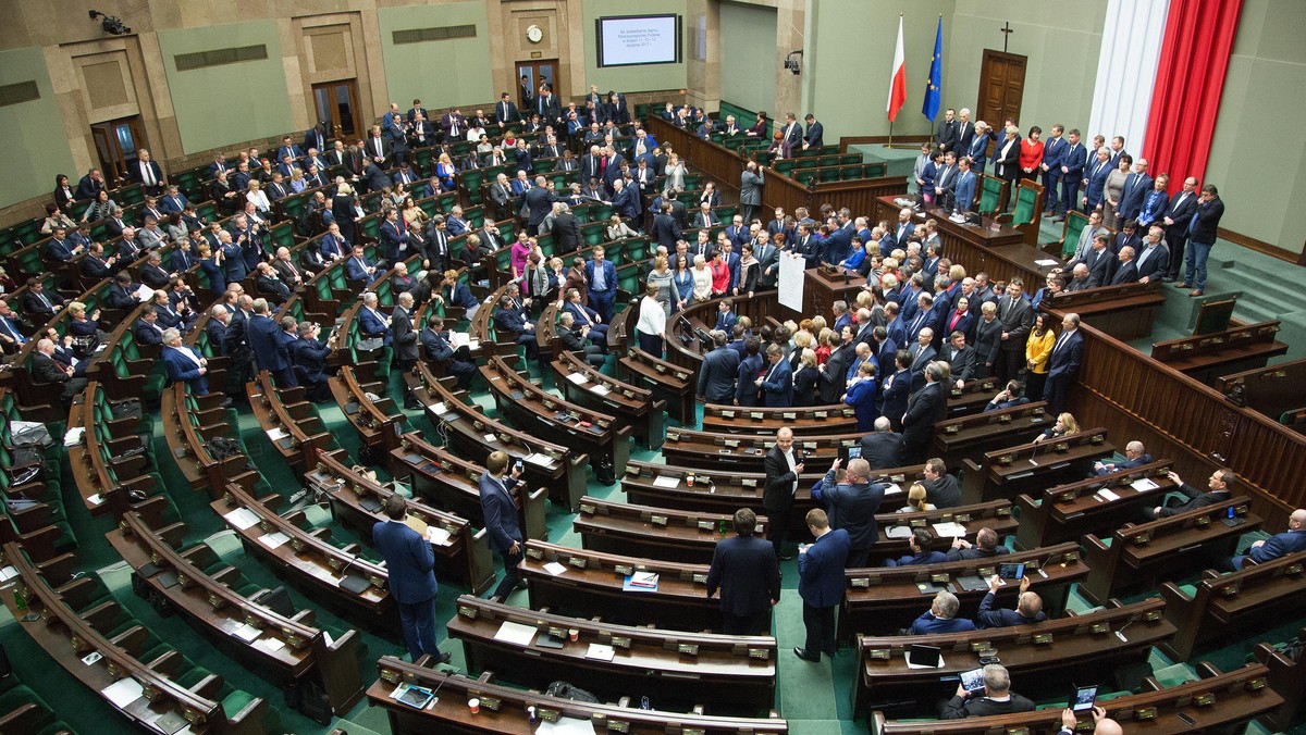 34 posiedzenie sejmu Sejm opozycja protest