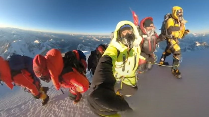 Nepalczycy opublikowali nagranie z wejścia na K2