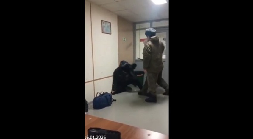 Navodno premlaćivanje ranjenih ruskih vojnika da se vrate na front