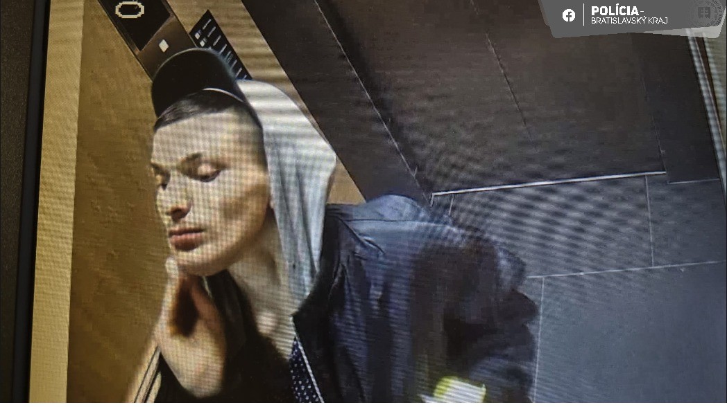 Polícia pátra po zlodejovi. 