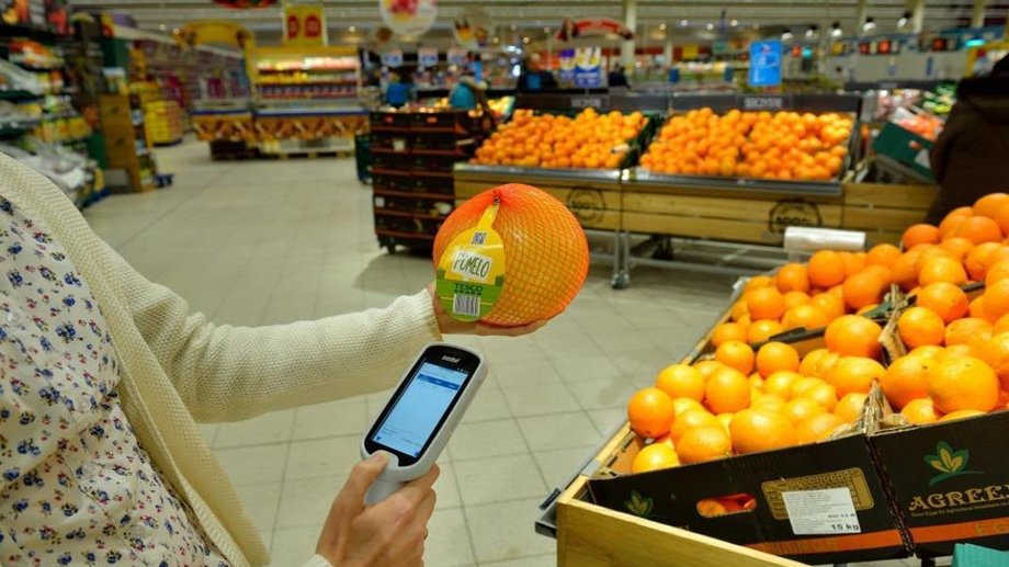 Skaner do samodzielnego skanowania zakupów w Tesco