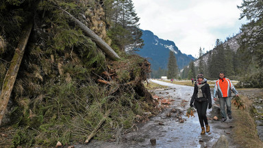 Po ulewach zamknięte szlaki turystyczne w Tatrach