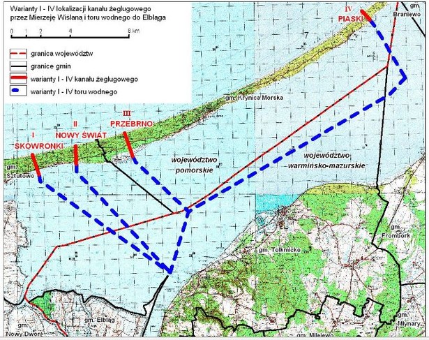 Kozłowski: priorytet resortu gospodarki morskiej - przekop Mierzei Wiślanej