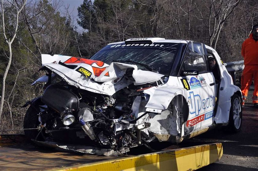 Robert Kubica w bolidzie jest dużo lepiej chroniony niż w rajdówce