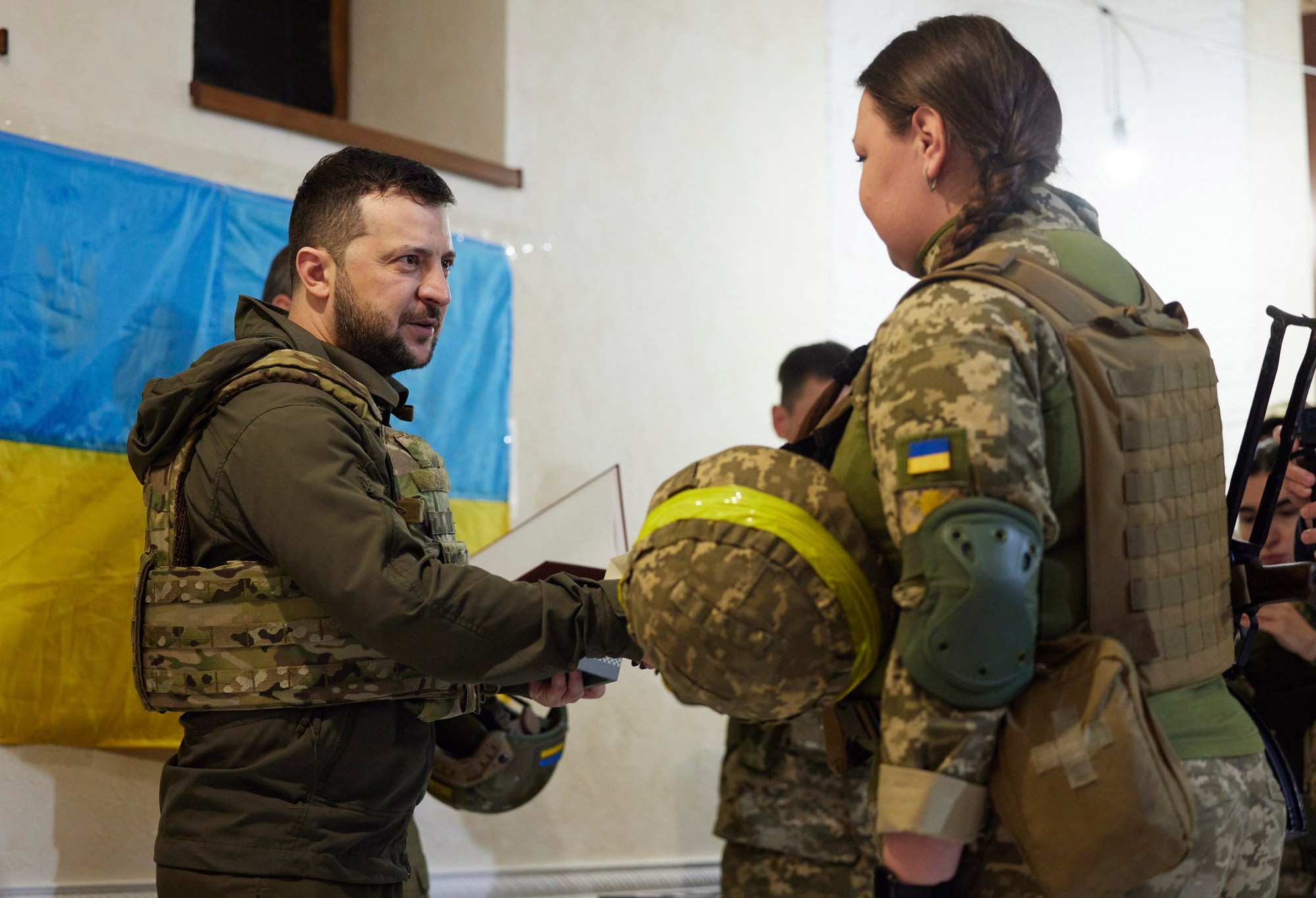 Volodymyr Zelenskyj navštívil Charkovskú oblasť