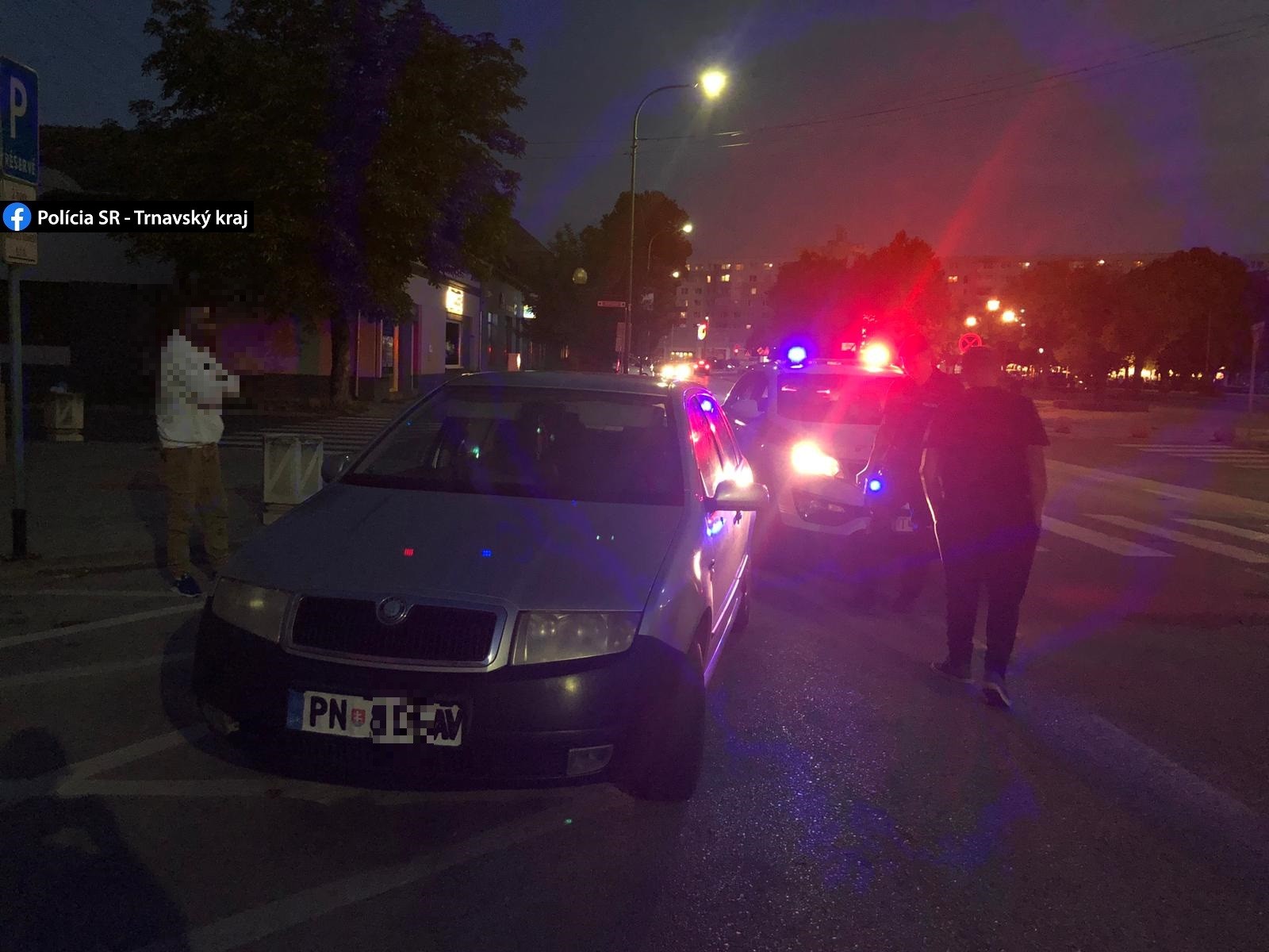 Takýto pohľad sa naskytol policajtom v Seredi. 