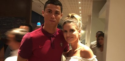 Żona „Grosika” też ma fotkę z Ronaldo