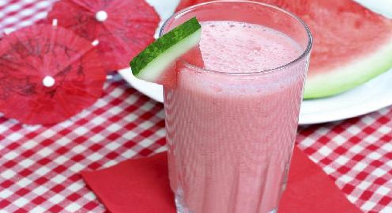 Watermelon milkshake