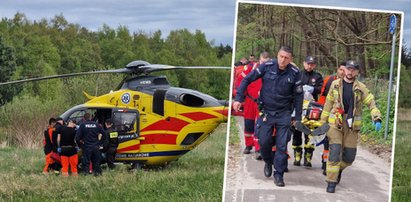 Koszmar na ścieżce rowerowej. Ludzie rzucili się na pomoc ofierze