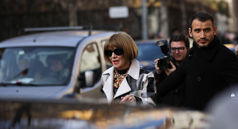 Anna Wintour milan fashion week coronavirus