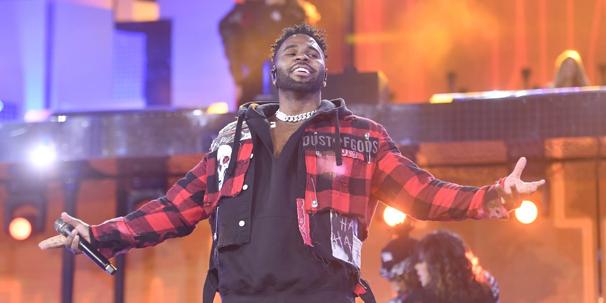 "Sylwester Marzeń z Dwójką". Jason Derulo zaśpiewał na światowym poziomie.