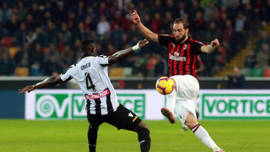Koniec fatalnej passy AC Milanu. Olbrzymie emocje w Udine