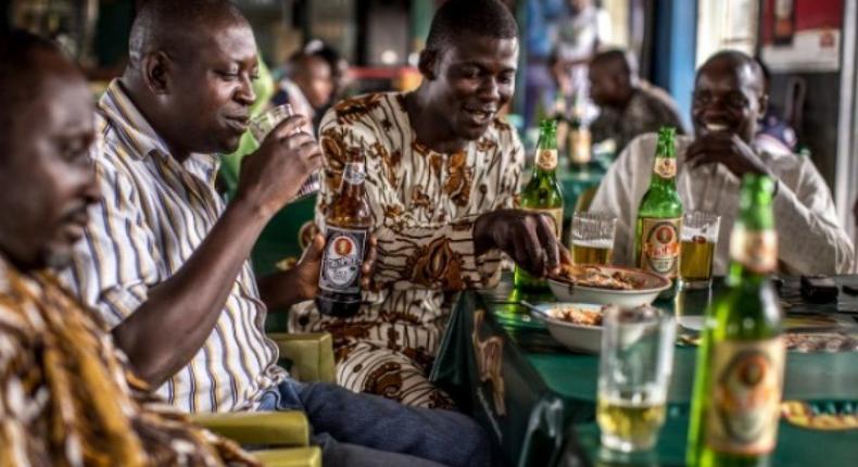 A beer Parlour in Nigeria