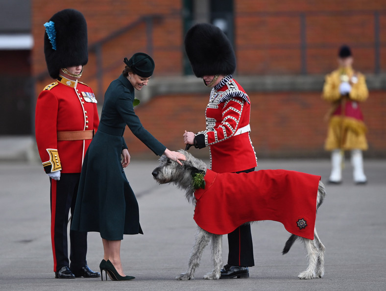 Kate Middleton na paradzie z okazji Dnia św. Patryka