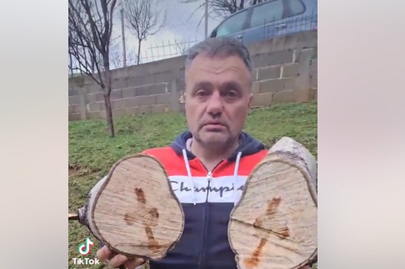 (VIDEO) Bošku Bajiću se UKAZALO ČUDO: Kada je presekao drvo video je USEČEN KRST