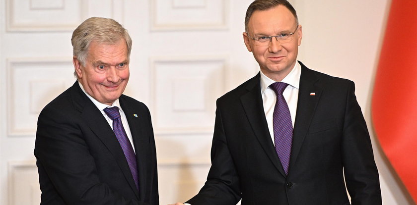 Prezydent Finlandii spotkał się z Andrzejem Dudą. Wiemy, o czym rozmawiali