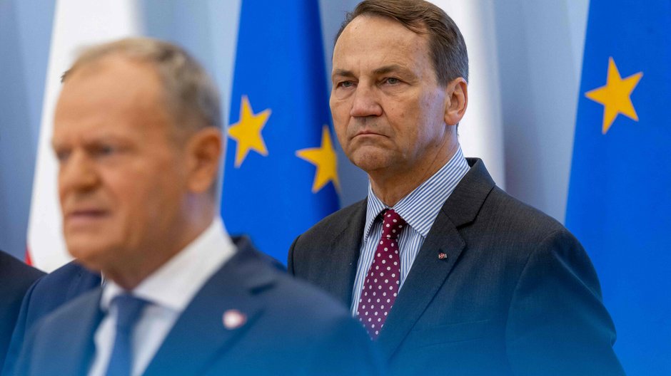 Donald Tusk i Radosław Sikorski