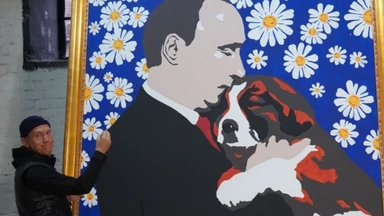 "Putin ze szczeniakiem" jest teraz dwa razy większy. Jest wyjaśnienie