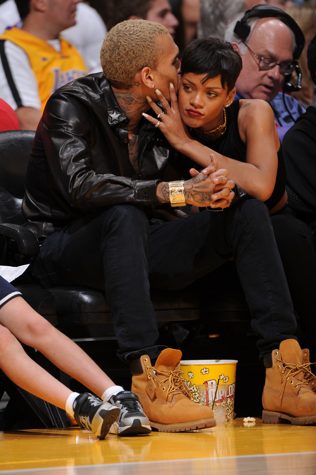 Rihanna i Chris Brown (fot. Getty Images)