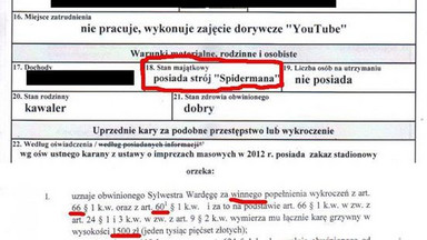 SA Wardęga ukarany grzywną w wysokości 1500zł