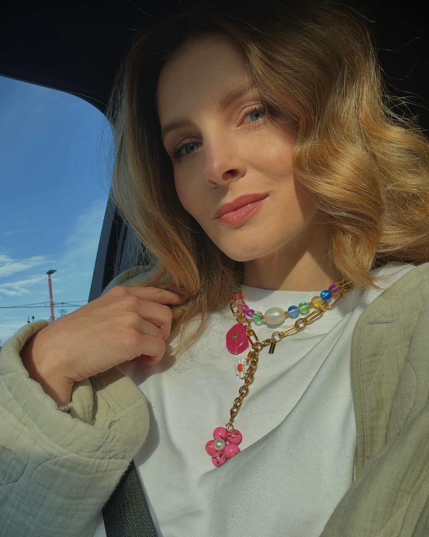 Herečka Monika Szabó.