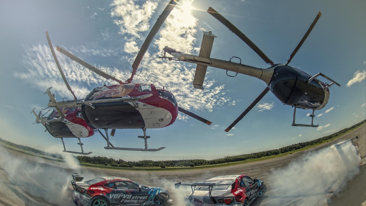 Red Bull Heli Drifting