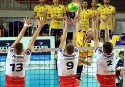 LM siatkarzy: Zwycięstwa Zaksy i Trefla. Niespodziewana porażka Skry