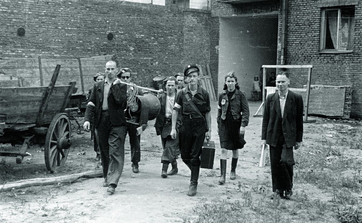 Powstanie Warszawskie/fot.Tadeusz Bukowski ps. Bończa