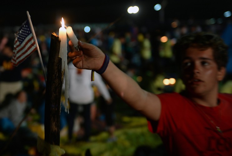 ŚDM: Noc na terenie Campusu Misericordiae w Brzegach