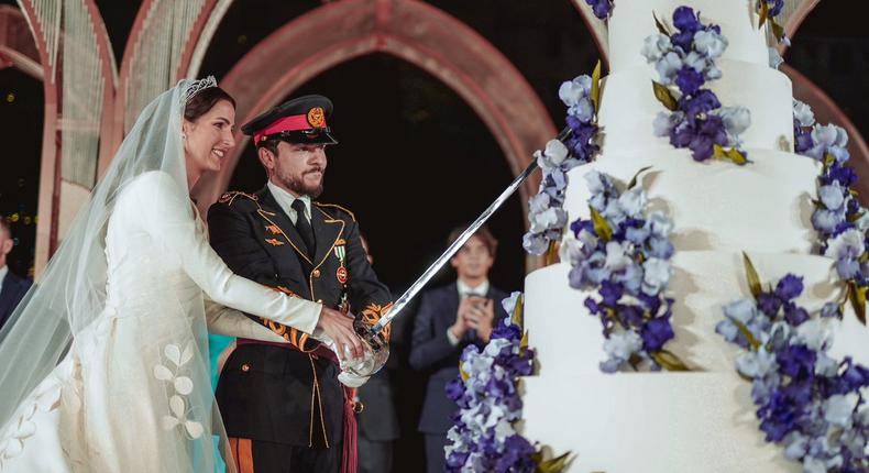 Crown Prince Hussein of Jordan's royal wedding on June 1, 2023