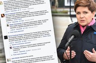 beata szydło, facebook, aborcja, okres, komentarze