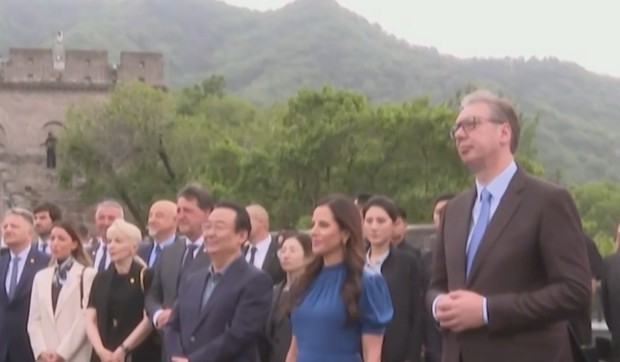 Aleksandar Vučić: Obilazak Kineskog zida 