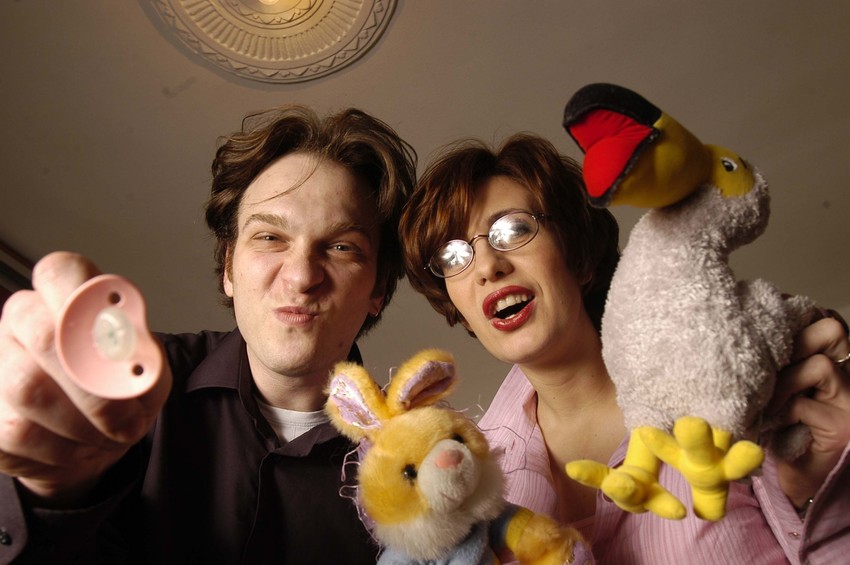 Milan Čučilović i Milena Pavlović kažu da su uigran tim i da im nije teško sa troje dece