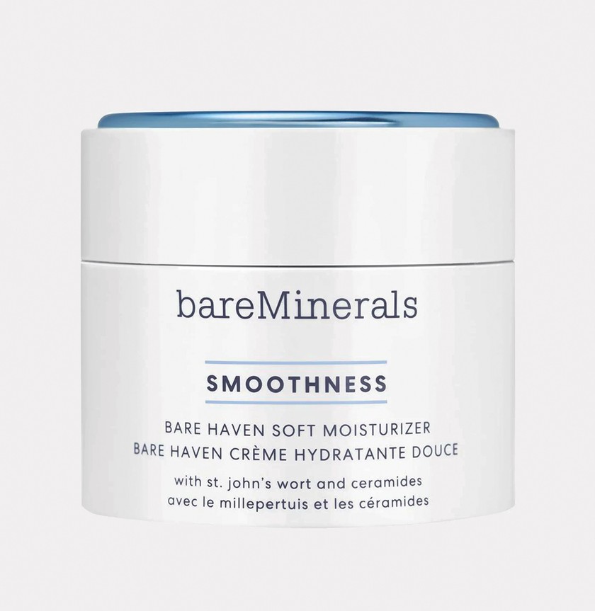 Die ultrazarte Gesichtscreme von bareMinerals erhöht den Feuchtigkeitsgehalt der Haut sofort und im Tagesverlauf um 191 Prozent.