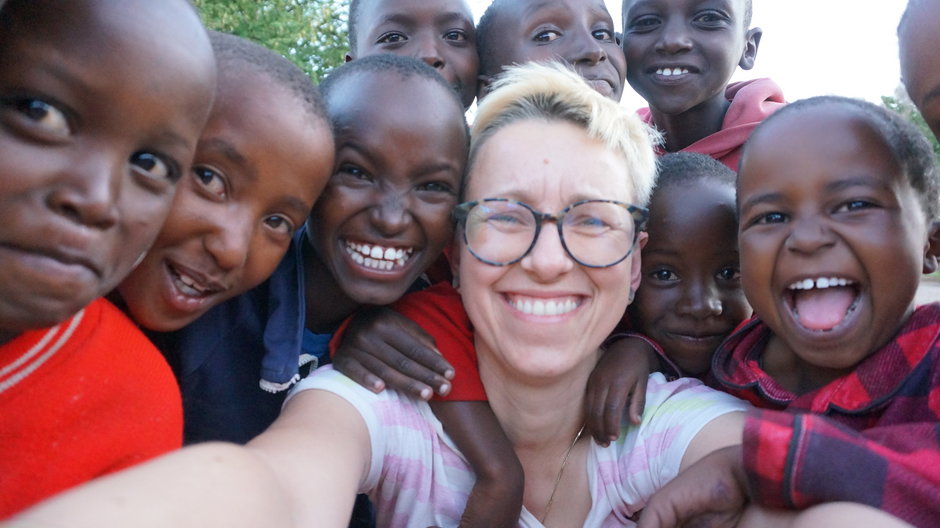 Magda współtworzy szkołę dla dzieci Masajów