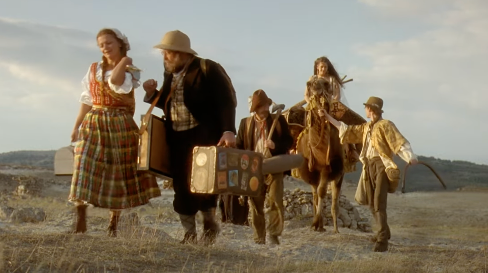 Česká herečka Ljuba Krbová v rozprávke Lotrando a Zubejda.