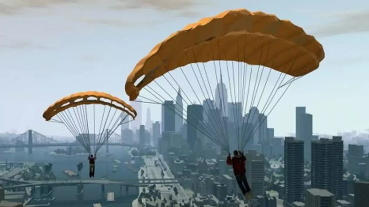BASE jumping w multiplayerze GTA IV: The Ballad of Gay Tony