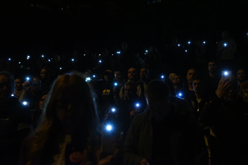 Protest ispred Informera