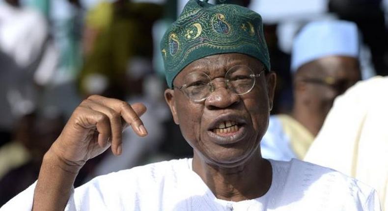 Minister of Information and Culture, Lai Mohammed.