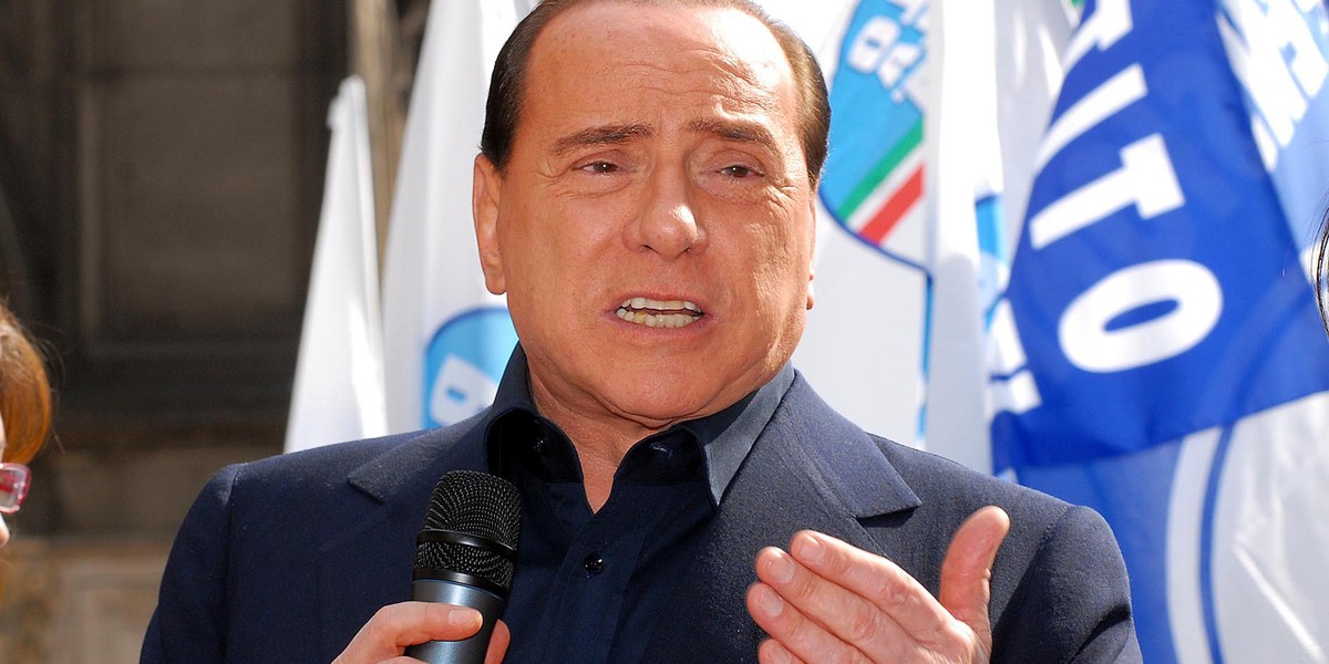 Silvio Berlusconi.