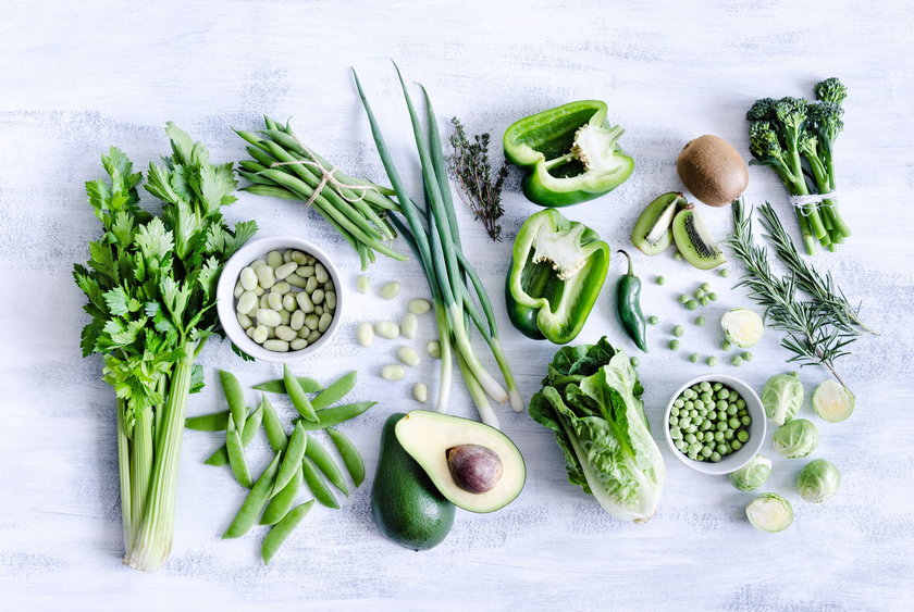 Zielone warzywa - Dieta MIND