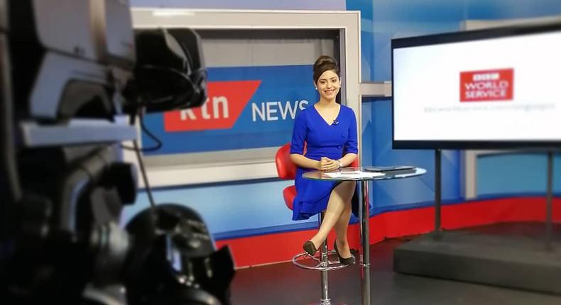 KTN News Anchor Maalika Kazia Quits after 2 years