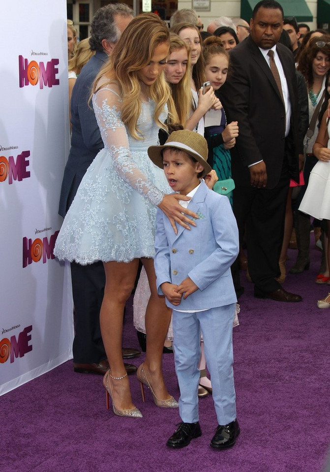 Jennifer Lopez z synem