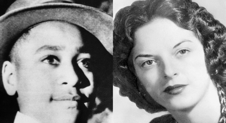 Emmett Till; Carolyn Bryant DonhamBettmann/Getty Images; AP Photo/Gene Herrick, File